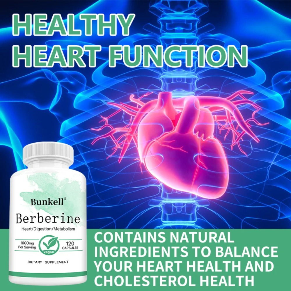 Berberine HCl Supplement 1000m - Berberine Hcl Capsule recension och pris