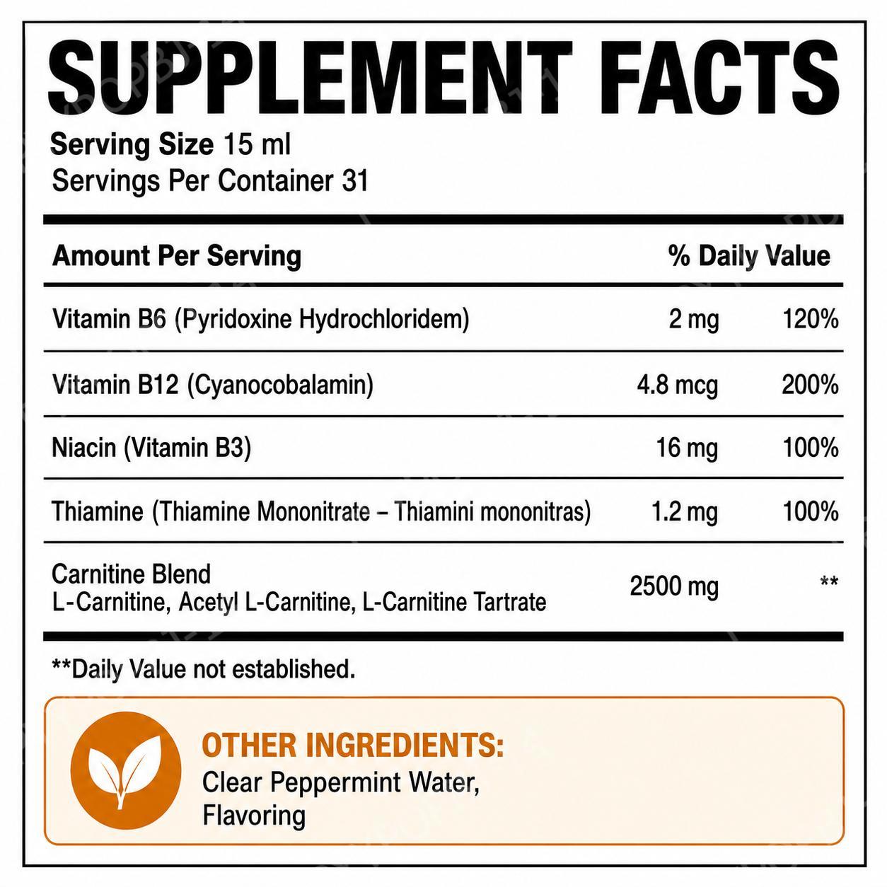 Docteat Raging Mango L-Carniti - L-Carnitine Liquid recension och pris