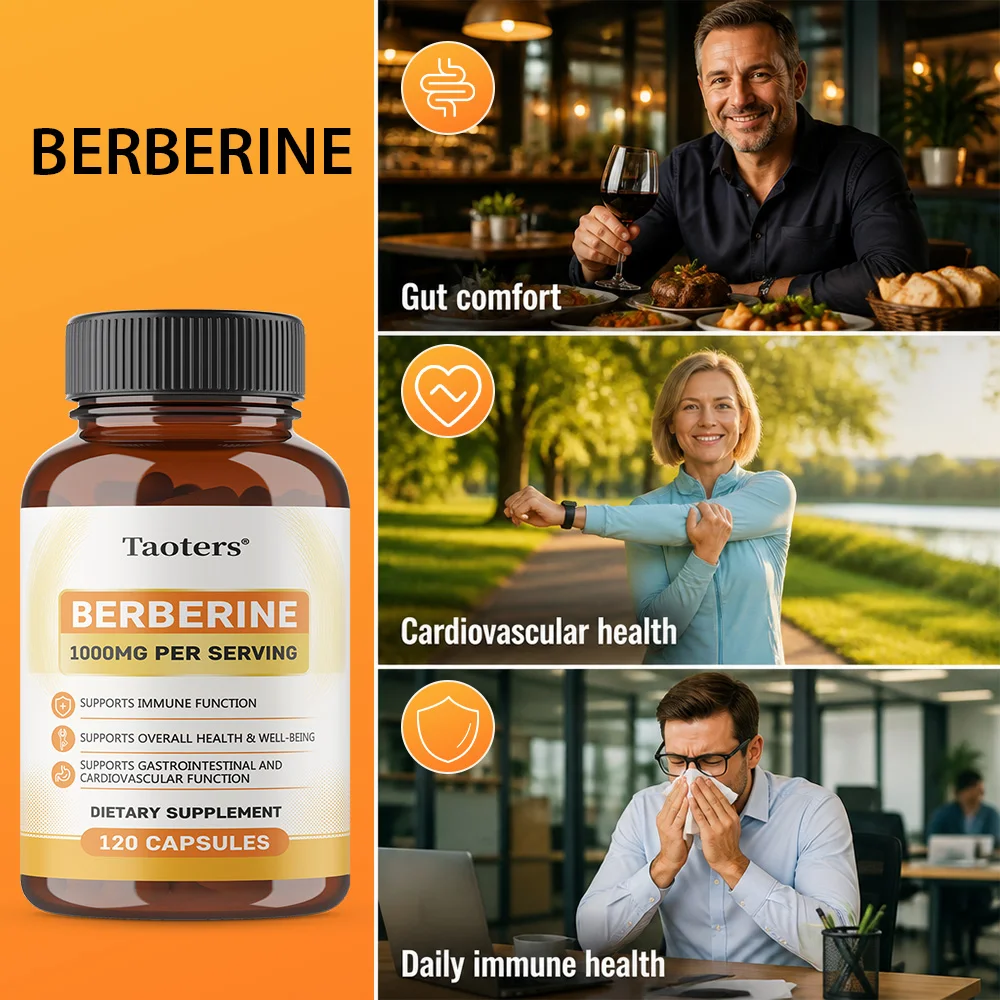 Premium Berberine HCL - Suppor - Berberine Hcl Capsule recension och pris
